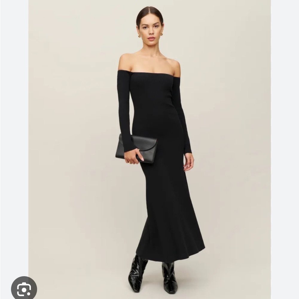 Reformation symone cotton sweater dress